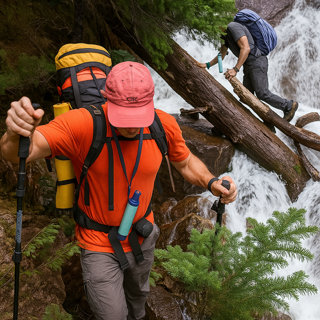 Water Filtering Straw